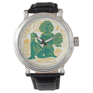 Maagd Sterrenbeeld Horloge