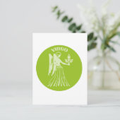 Maagd, Sterrenbeeld, Horoscoop, Astrologie Briefkaart (Staand voorkant)