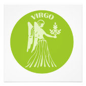 Maagd, Sterrenbeeld, Horoscoop, Astrologie Foto Afdruk (Voorkant)