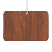 Maagd Sterrenbeeld in bruine mahonie stijl Luchtverfrisser (Achterkant)