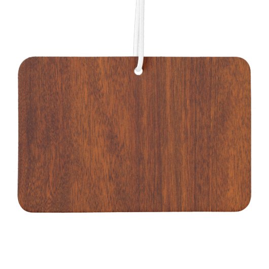 Maagd Sterrenbeeld in bruine mahonie stijl Luchtverfrisser (Achterkant)