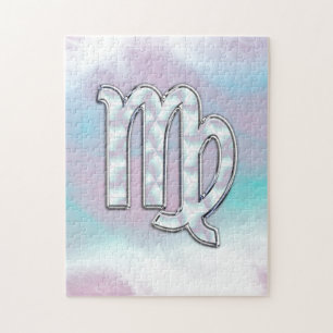 Maagd Sterrenbeeld in Pastel Moeder van Parel Stij Legpuzzel