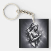 maagd sterrenbeeld sleutelhanger (Voorkant)