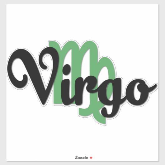 Maagd Sticker (Vel)