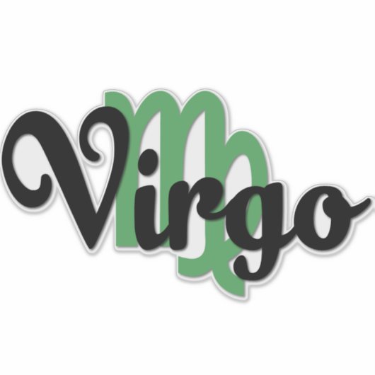 Maagd Sticker (Voorkant)