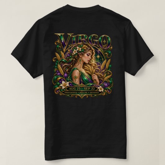 Maagd T-shirt (Design achterkant)