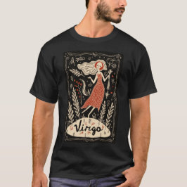 Maagd – T-shirt Hemelse Zodiac Art