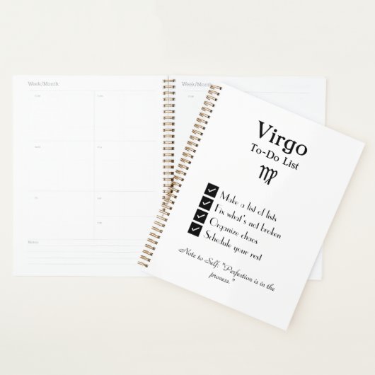 Maagd – takenlijst planner (Display)