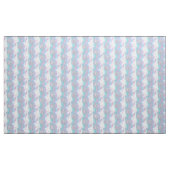 Maagd-teken op pastelmoederparel-stijlprint stof (Yard (91,4 cm))