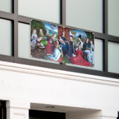 Maagd tussen de Maagden (M 070) Spandoek (Buitenkant Gebouw)