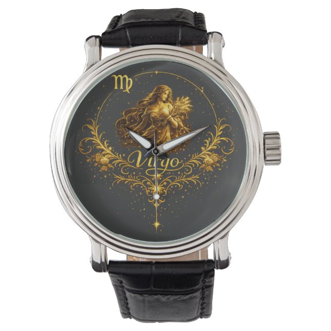 Maagd Uniek Sterrenbeeld, sterrenbeeld  Horloge (Voorkant)