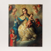 Maagd van Barmhartigheid door José de Paez Legpuzzel (Verticaal)