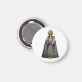 Maagd van Candelaria Magneet (Voorkant / Achterkant)