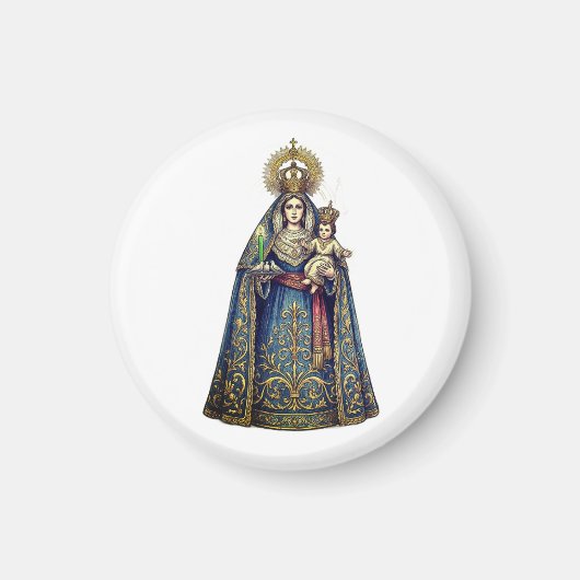 Maagd van Candelaria Magneet (Voorkant)