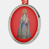 Maagd van Candelaria Metalen Ornament (Links)