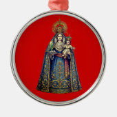 Maagd van Candelaria Metalen Ornament (Voorkant)