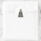 Maagd van Candelaria Vierkante Sticker (Tas)
