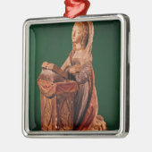 Maagd van de aankondiging metalen ornament (Links)
