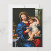 Maagd van de Grafiekkaart Notitiekaartje (Voorkant)