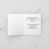 Maagd van de lelies bedankkaart (Binnen)