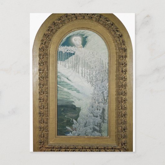 Maagd van de Lilies, 1899 Briefkaart (Voorkant)