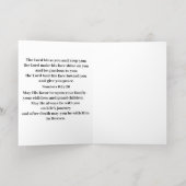 Maagd van de Lilies Folie Wenskaart (Binnenlaag)