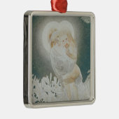 Maagd van de Lilies Metalen Ornament (Rechts)