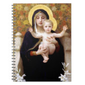 Maagd van de Lilies - William-Adolphe Bouguereau Notitieboek (Voorkant)