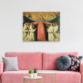 Maagd van de Misericordia Canvas Afdruk (Insitu (Woonkamer))