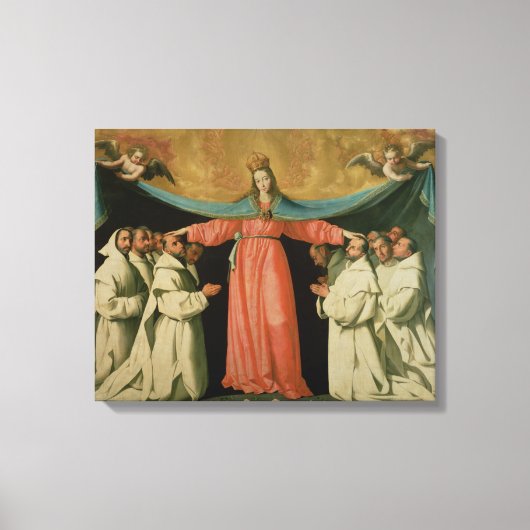 Maagd van de Misericordia Canvas Afdruk (Voorkant)