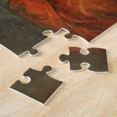 Maagd van de Rocks, Leonardo da Vinci Legpuzzel (Zijkant)