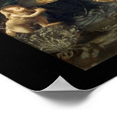 Maagd van de Rocks, Leonardo da Vinci Poster (Hoek)