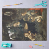 Maagd van de Rocks, Leonardo da Vinci Tissuepapier (Craft)