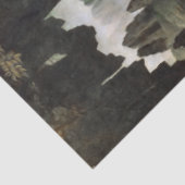 Maagd van de Rocks, Leonardo da Vinci Tissuepapier (Detail)