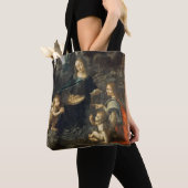 Maagd van de Rocks, Leonardo da Vinci Tote Bag (Dichtbij)
