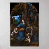 Maagd van de Rocks - Nationale Galerij - Poster (Voorkant)