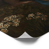 maagd van de rotsen poster (Hoek)