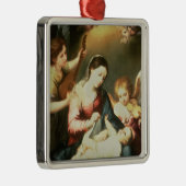 Maagd van de Zwemelen Metalen Ornament (Rechts)