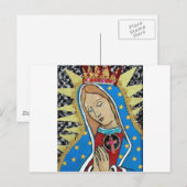 Maagd van Guadalupe Briefkaart (Voorkant / Achterkant)