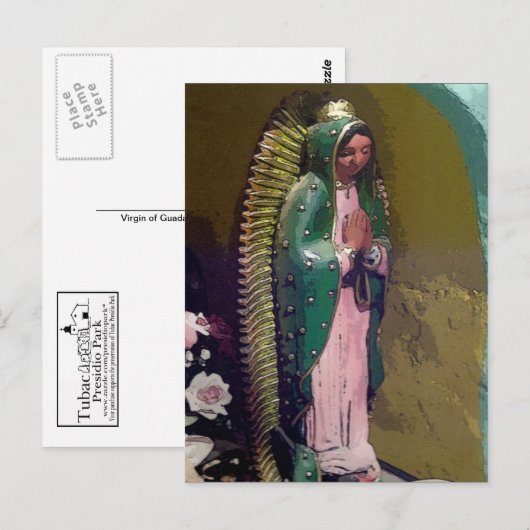 Maagd van Guadalupe Briefkaart (Voorkant / Achterkant)