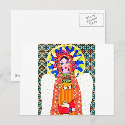 Maagd van Guadalupe Briefkaart (Voorkant / Achterkant)