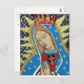 Maagd van Guadalupe Briefkaart (Voorkant / Achterkant)