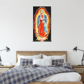 Maagd van Guadalupe Canvas Afdruk (Insitu (Slaapkamer))