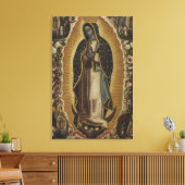 Maagd van Guadalupe Canvas Afdruk (Insitu (Woonkamer))
