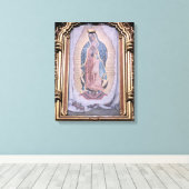 Maagd van Guadalupe Canvas Afdruk (Insitu (Houten vloer))