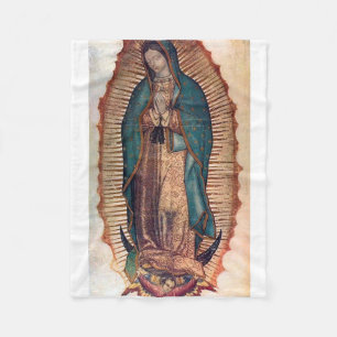Maagd van Guadalupe Fleece Deken