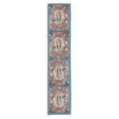 "Maagd van Guadalupe"-kunstlijstrunner Korte Tafelloper (Voorkant)