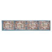 "Maagd van Guadalupe"-kunstlijstrunner Korte Tafelloper (Horizontaal)