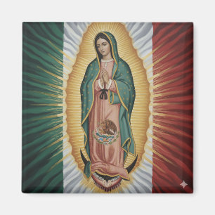 Maagd van Guadalupe - Mexico Magneet