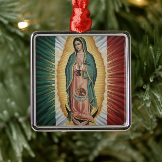 Maagd van Guadalupe - Mexico Metalen Ornament (Boom)